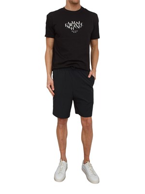 Bermuda Armani Exchange in tessuto nero in UOMO