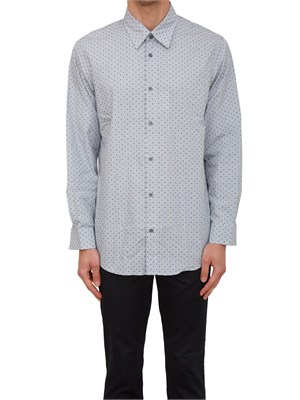 Camicia Armani Exchange uomo in cotone jacquard in UOMO