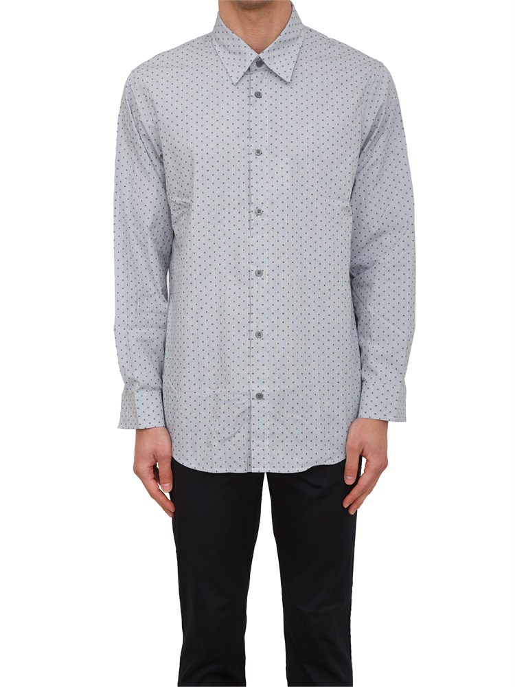 Camicia Armani Exchange uomo in cotone jacquard