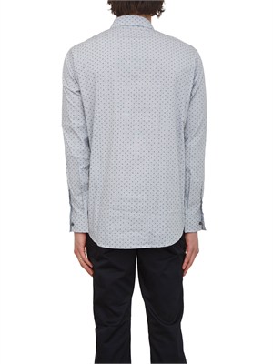 Camicia Armani Exchange uomo in cotone jacquard in UOMO