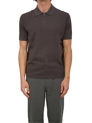 Maglia Armani Exchange uomo in cotone verde kaki in UOMO