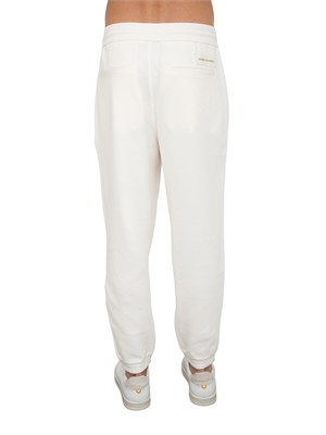 Pantaloni jogger uomo Armani Exchange bianco panna in UOMO
