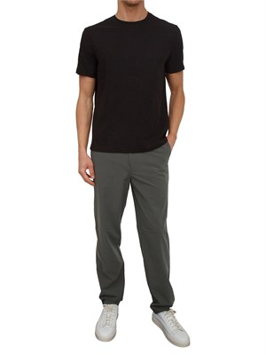 T-shirt Armani Exchange uomo in cotone nero in UOMO