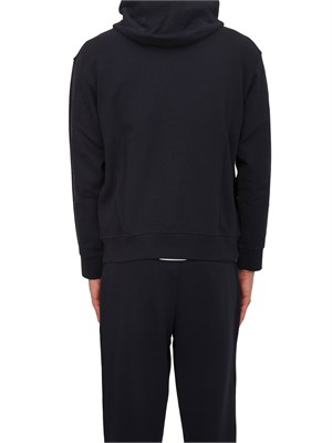 Felpa uomo Armani Exchange in cotone blu in UOMO