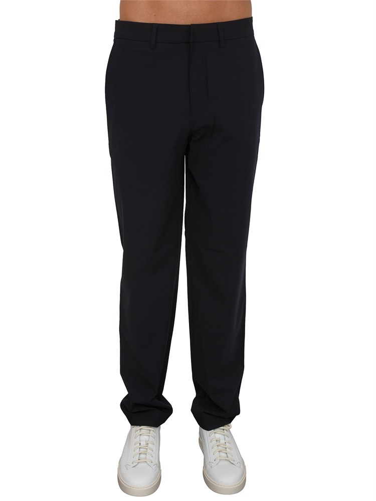 Pantaloni Armani Exchange uomo in viscosa e lana blu