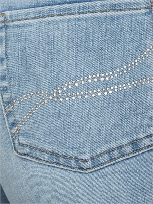 Jeans flare donna Liu Jo in denim stretch lavaggio chiaro in DONNA