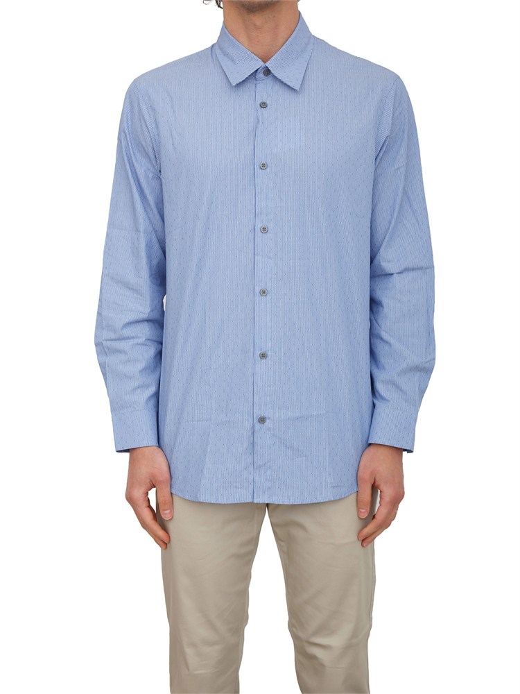 Camicia Armani Exchange uomo in cotone jacquard