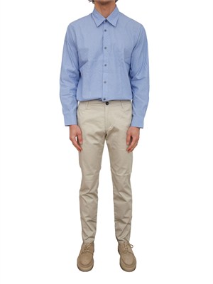 Camicia Armani Exchange uomo in cotone jacquard in UOMO