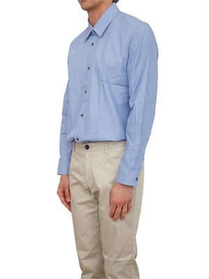 Camicia Armani Exchange uomo in cotone jacquard in UOMO