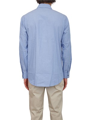 Camicia Armani Exchange uomo in cotone jacquard in UOMO