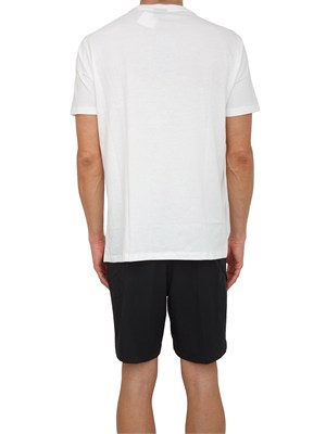 T-shirt uomo Armani Exchange in cotone bianco in UOMO