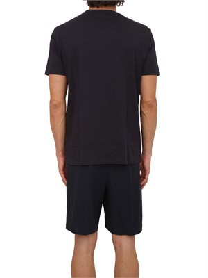 T-shirt uomo Armani Exchange in cotone blu in UOMO