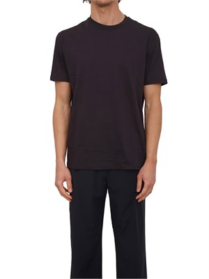 T-shirt Armani Exchange uomo in cotone blu in UOMO