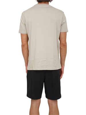 T-shirt uomo Armani Exchange in cotone beige in UOMO