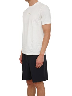 T-shirt uomo Armani Exchange in cotone panna in UOMO