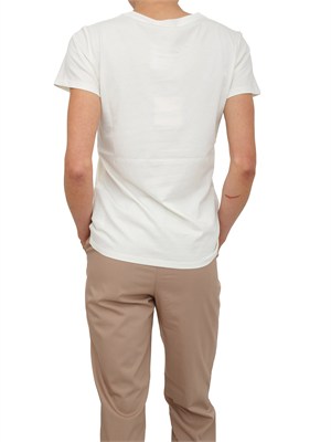 T-shirt Liu Jo donna in jersey di cotone bianca in DONNA
