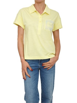 Polo Liu Jo donna in cotone giacco con tasca strass in DONNA