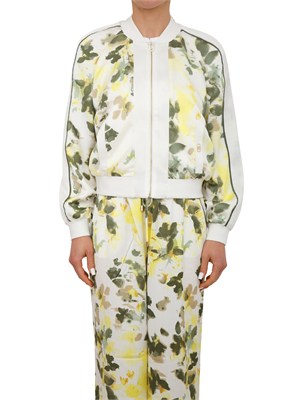 Felpa giubbino reversibile Liu Jo donna in raso in DONNA