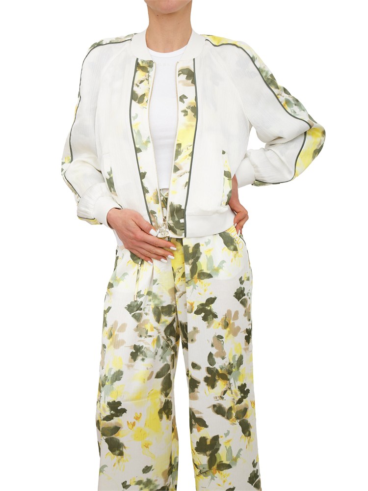 Felpa giubbino reversibile Liu Jo donna in raso