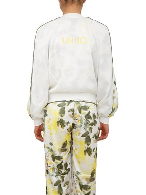 Felpa giubbino reversibile Liu Jo donna in raso in DONNA
