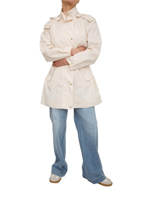 Giubbino Liu Jo donna in tessuto crema in DONNA