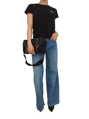 Jeans dritto Liu Jo donna in denim con lavaggio used in DONNA