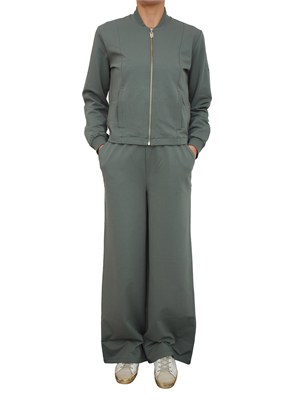 Tuta sportiva Liu Jo donna in cotone elasticizzato verde in DONNA