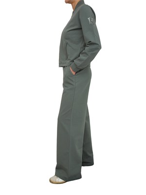 Tuta sportiva Liu Jo donna in cotone elasticizzato verde in DONNA