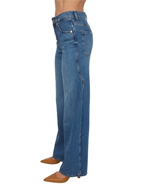 Jeans Liu Jo donna in denim blu lavaggio used in DONNA