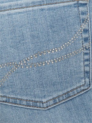 Jeans Liu Jo donna in denim blu chiaro used in DONNA