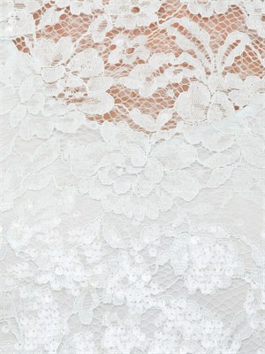 Abito corto Twinset in pizzo acquamarina con paillettes in DONNA