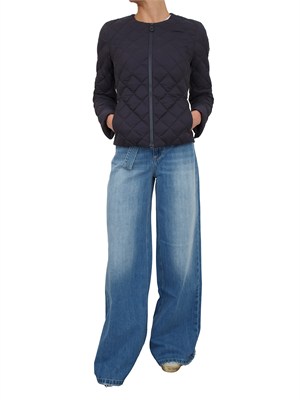 Piumino Peuterey donna in nylon idrorepellente blu in DONNA