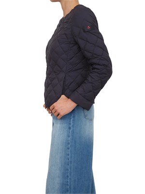 Piumino Peuterey donna in nylon idrorepellente blu in DONNA