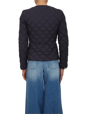 Piumino Peuterey donna in nylon idrorepellente blu in DONNA