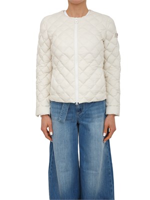 Piumino Peuterey donna in nylon idrorepellente avorio in DONNA