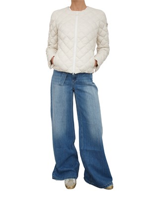 Piumino Peuterey donna in nylon idrorepellente avorio in DONNA