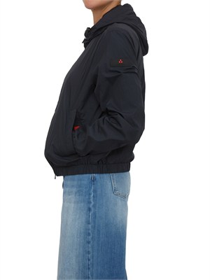 Giubbino Peuterey donna in tela di nylon blu in DONNA