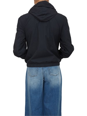 Giubbino Peuterey donna in tela di nylon blu in DONNA