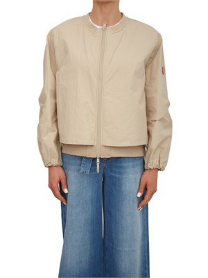 Giubbino Dekker donna in tessuto tecnico beige in DONNA