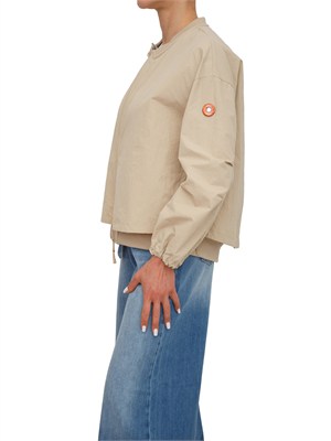 Giubbino Dekker donna in tessuto tecnico beige in DONNA
