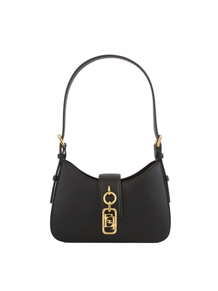 Borsa Elisabetta Franchi ecopelle nera
