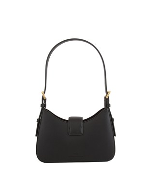 Borsa Elisabetta Franchi ecopelle nera in DONNA