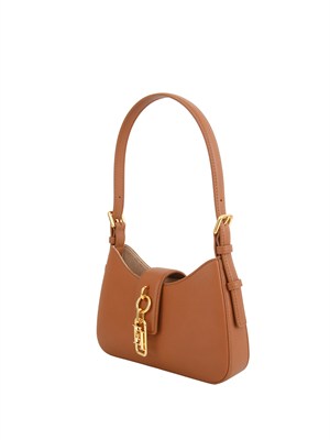 Borsa Elisabetta Franchi ecopelle cuoio in DONNA