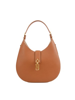 Borsa hobo  Elisabetta Franchi in ecopelle cuoio in DONNA