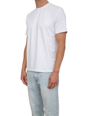 T-shirt Peuterey uomo in cotone bianco in UOMO