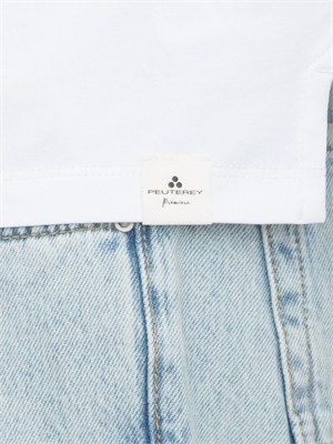 Polo Peuterey uomo in misto cotone bianco in UOMO