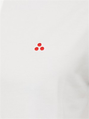 Polo Peuterey uomo in cotone bianco in UOMO
