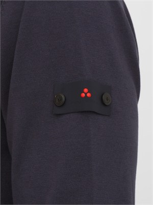 Maglia Peuterey uomo in cotone blu in UOMO