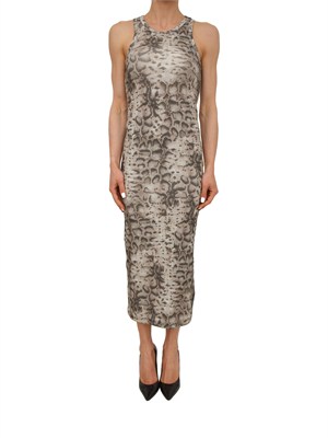 Abito Novoli Pinko in cotone stampa snake all over in DONNA