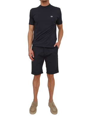 Bermuda Liu Jo uomo in cotone blu in UOMO